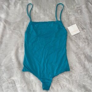 NWT MAI bodysuit XS Waioka Teal one piece